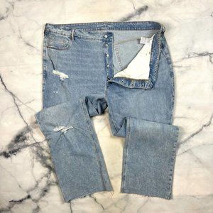 Old Navy Kicker Boot Cut Jeans Size 28 Secret Slim Extra High Rise Sandy 733511